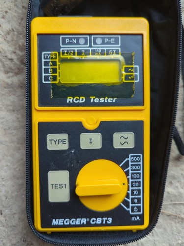 Avo megger cbt3 rcd - megger,