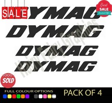 4x DYMAG Vinyl Decal Stickers