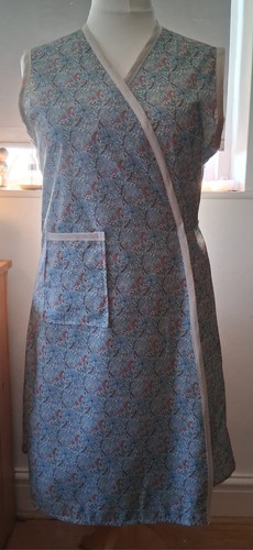 1940s style wrapover duster - style,