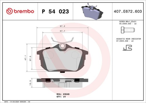 Brembo rear brake - rear,