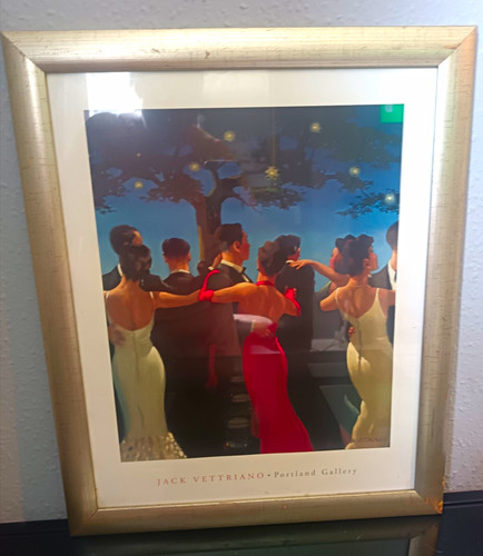 Jack vettriano waltzers framed - vettriano,