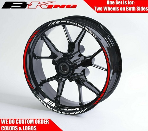 Suzuki king wheel - b-king, decals