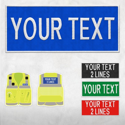 Custom name patch embroidery - custom,