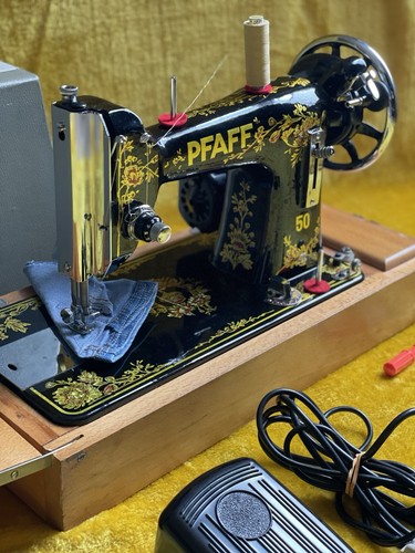 Beautiful rare pfaff heavy - beautiful,