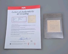 Muhammad Ali Signed Cut Vintage Full Signature Autograph Boxing HOF GOAT PSA/DNA