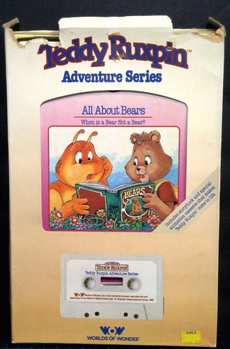 Vintage teddy ruxpin - teddy,