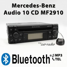 Mercedes Audio 10 CD MF2910 Bluetooth MP3 Audio Streaming MIC Genuine Car Stereo