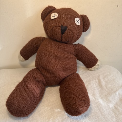 Vintage bean teddy bear - bean,