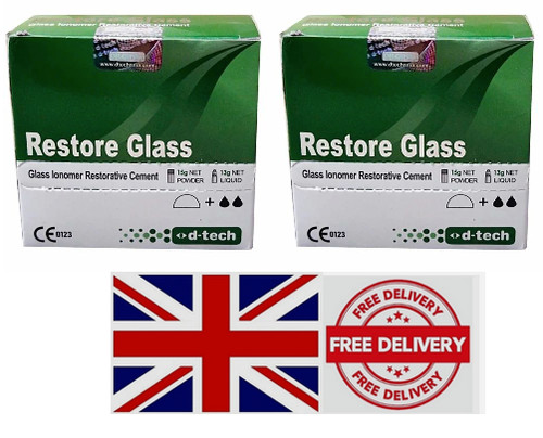 Dental restore glass type - dental,