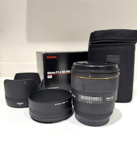 Sigma 85mm dg - f1.4, for