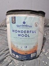Slumberdown Wonderful Wool Heavyweight 10-13 Tog, King Size Duvet 100% Wool 