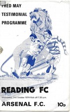 READING V ARSENAL FRED MAY