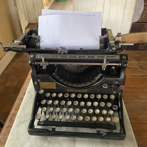 Antique underwood 5 - antique, no