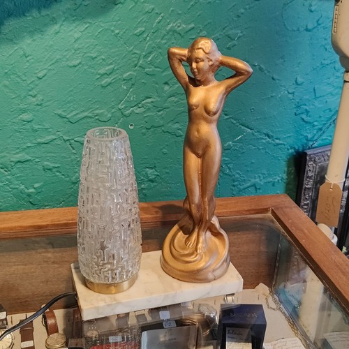 Vintage figural light lamp - light,