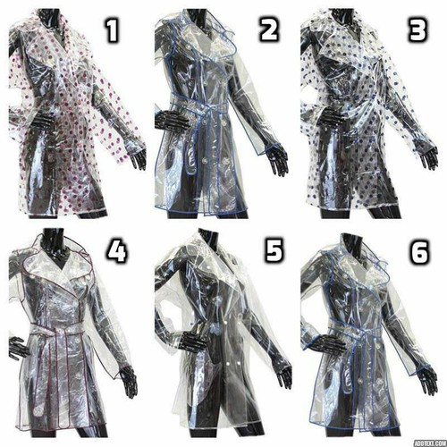 Waterproof jacket women pvc - jacket,