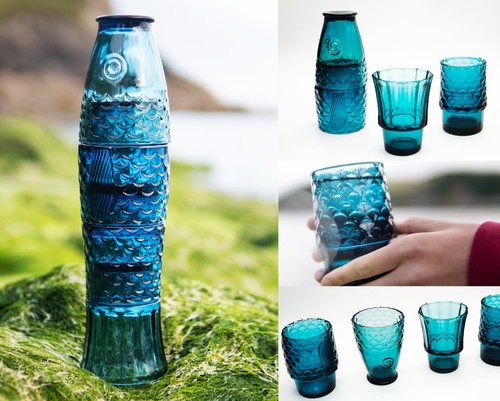 Fish stacking glasses set of - fish,