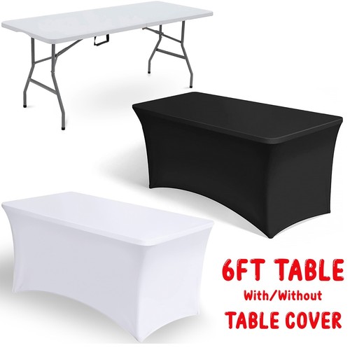 6ft folding table trestle - table,