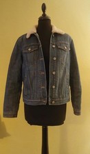 Gap Y2K Denim Sherpa Jacket