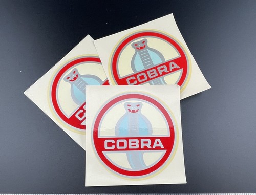 Qty shelby cobra decals new - qty.3,