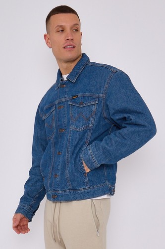 Wrangler denim jacket retro - jacket,