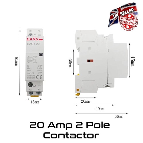 Pole amp contactor - 2, 20