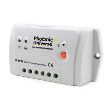 10a 12v 24v PWM Solar Panel Charge Controller Campervan Boat Motorhome Hut