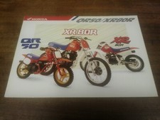  HONDA QR50 XR80R SALES