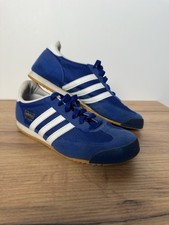 Adidas Shoes Size 5.5 Womens Blue Dragon Suede Trainers Walking Running Sneakers