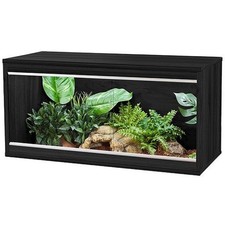 VivExotic Repti-Home Medium Vivarium Black