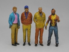 Resin Figure 1:18 1:24 1:43 - Mr. T + Howling Mad + James + Faceman