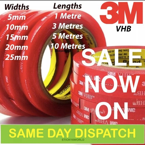 Double sided tape extra - double, 3m