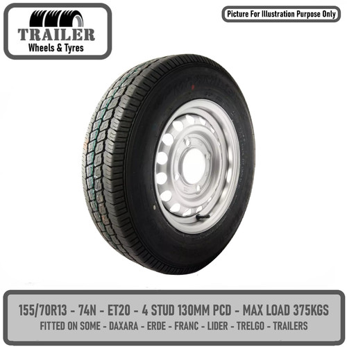 Trailer wheel rim and - trailer,