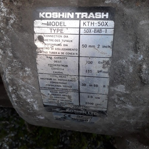 Honda gx160 koshin trash - honda,