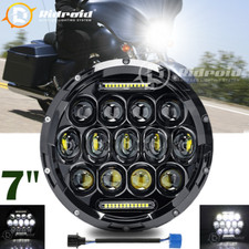 7" LED Headlight For Harley Davidson Road King Street Glide Special FLHXS FLHX Q