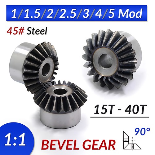 Bevel gear 15t 40t - 15t,