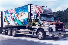 Truck photo Scania 3-Series Refrigerated truck Germany grey PLAN 9 #a4hy