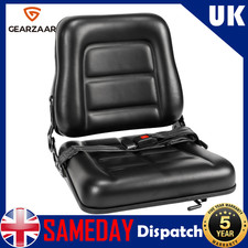 Universal Adjustable Suspension Seat Tractor Dumper Forklift Mower Plant Digger