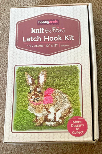 Hobbycraft latch hook kit - hook,