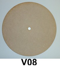 5 X WOODEN CLOCK FACE 298MM