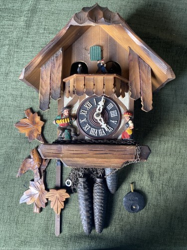 Cuendet swiss cuckoo clock - cuendet,