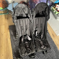 My Babiie Double Buggy Black