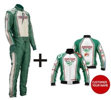 Tony Kart Go Kart Racing Suit and Jacket CIK/FIA Level 2 Approved (free Gift )