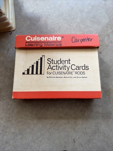 Vintage cuisenaire rods - vintage,