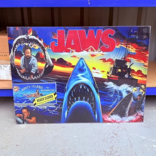 Jaws film wall - display, picture