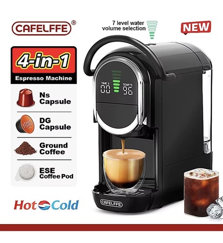 Cafelffe 19 bar capsule - 4-in-1,