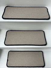 14 Cream Carpet Stair Tread