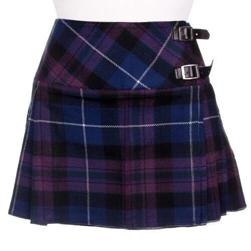 Ladies scottish tartan mini - ladies,