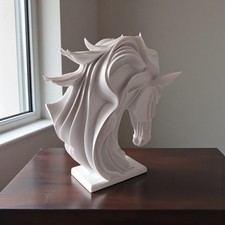 Horse sculpture 3D printed