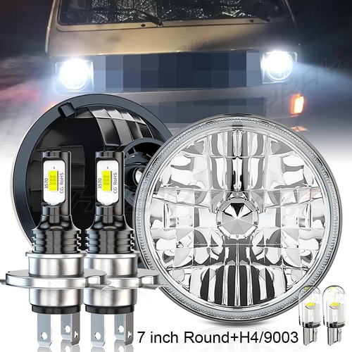Pair inch round - inch, led
