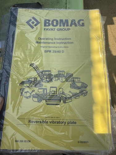 Bomag bpr d reversible - 25/40,